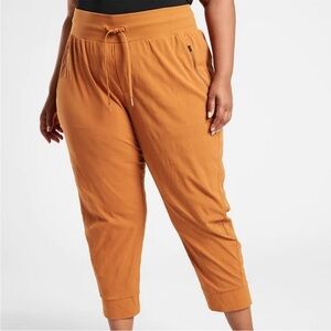Athleta Trekkie North Joggers in Cattail Brown Women’s Size Plus 22